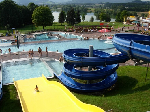 Aquapark Olešná - tobogány