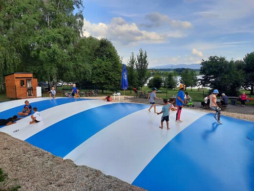 Dětské hřiště u Aquaparku Olešná