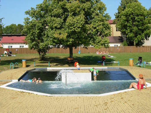 Dětský bazének v Aquaparku Frenštát