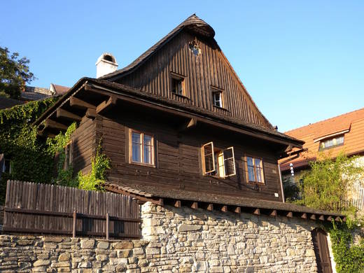 Dřevěná stavení ve Štramberku
