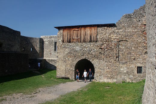 Na hradě Hukvaldy
