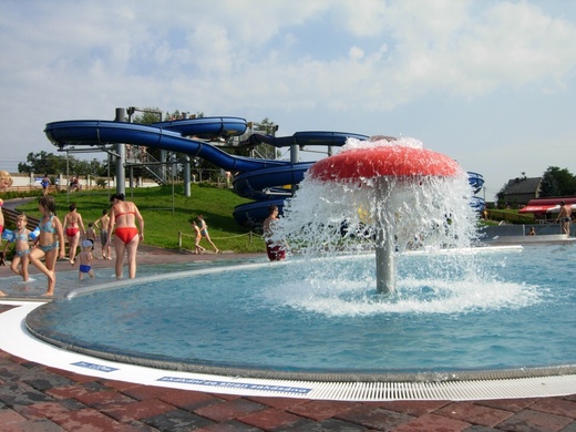 Hříbek v aquaparku Olešná