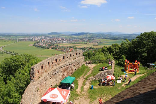Na hradě Starý Jičín