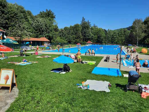 Na koupališti ve Štramberku