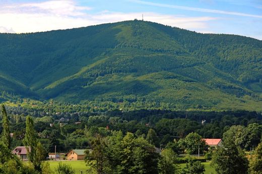 Radhošť - pohled od Frenštátu pod Radhoštěm