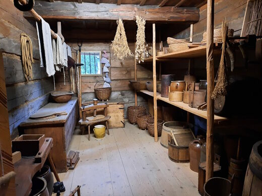 Ve Valašském muzeum v přírodě v Rožnově pod Radhoštěm